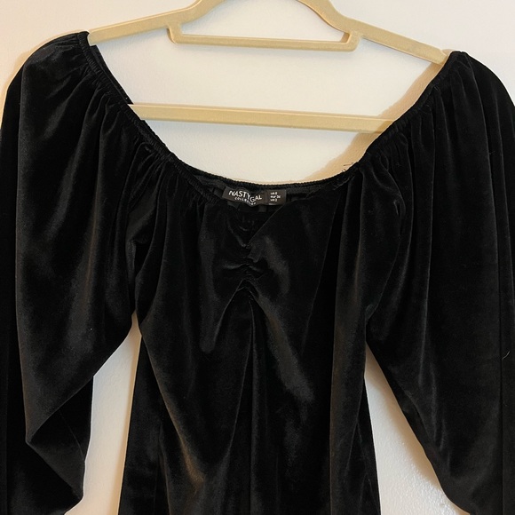 Velvet body suit - Picture 3 of 5